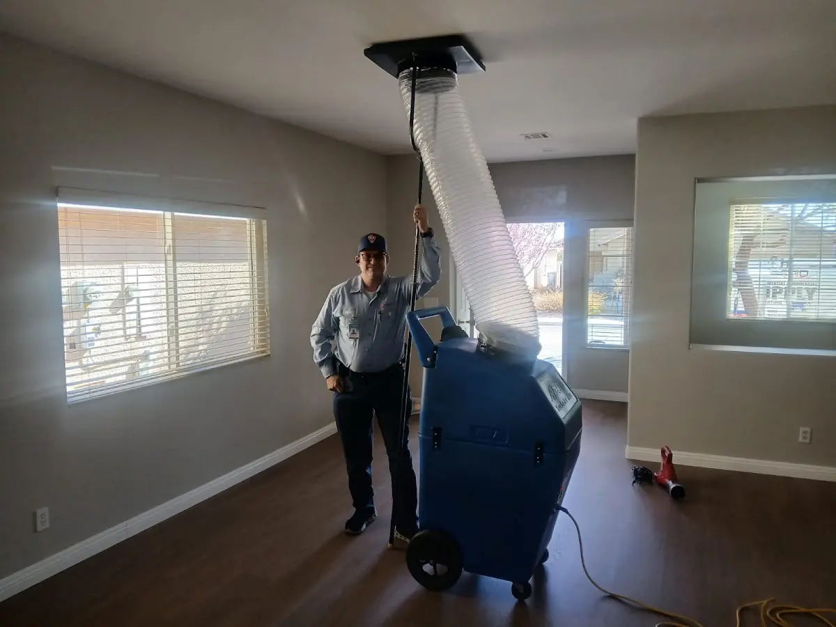 Professional Dryer Vent Cleaning work inside a Draper home